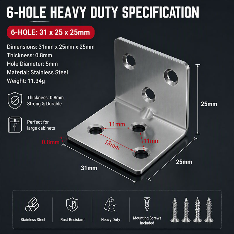Cabinet Hinge Overlay - บานพับสกรูยึดมุมฉาก 90 องศา สำหรับตู้จักรเย็บผ้า มุมโค้งมน บานพับกันกระแทก