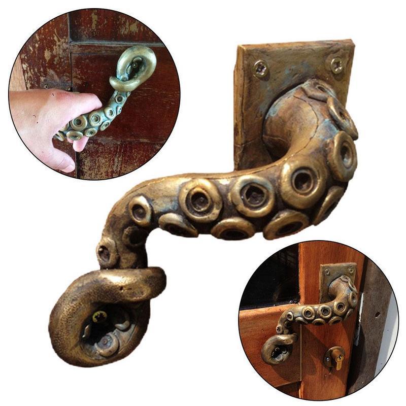 Vintage Octopus ลูกบิดประตูสัต - Furniture Hardware Jig บทวิจารณ์และราคา