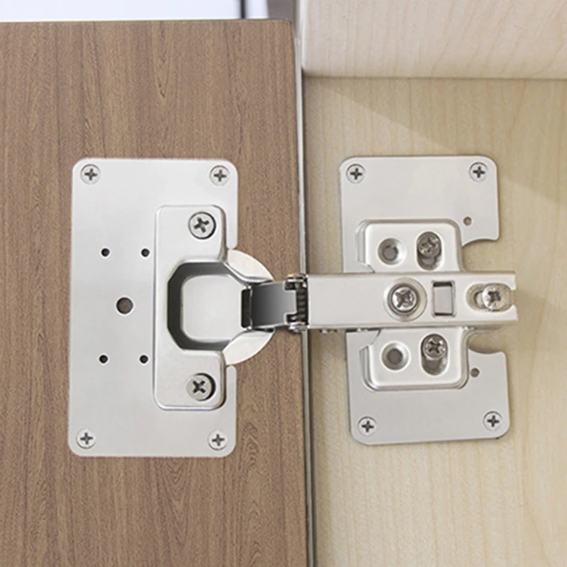 4 ชิ้นบานพับตู้แผ่นซ่อมบานพับส - Cabinet Hinge Overlay บทวิจารณ์และราคา